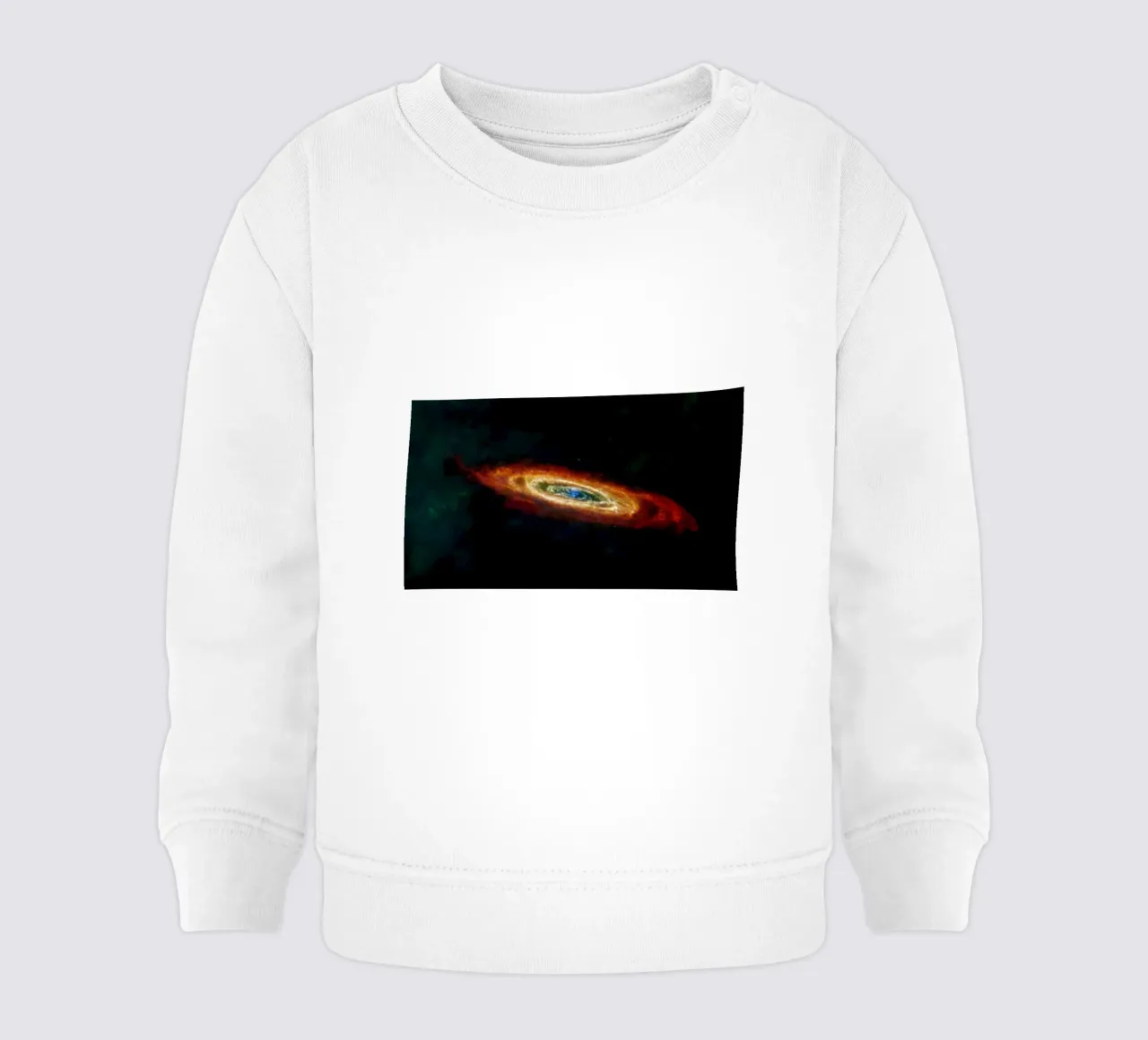 hubble telescope high definition image baby sweatshirt by ARTVI-SHOP