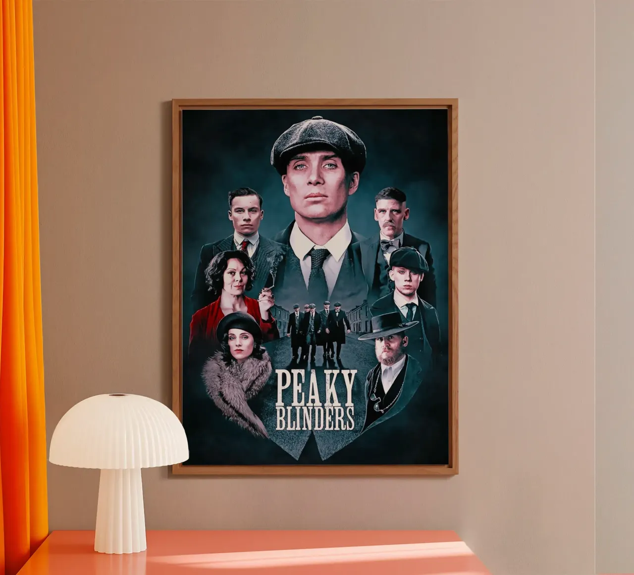 serial tv art alluminio dibond da ontoseno