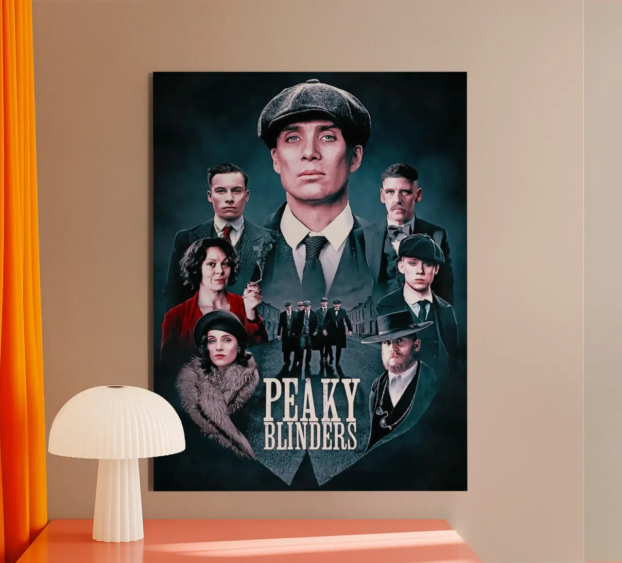 serial tv art alluminio dibond da ontoseno
