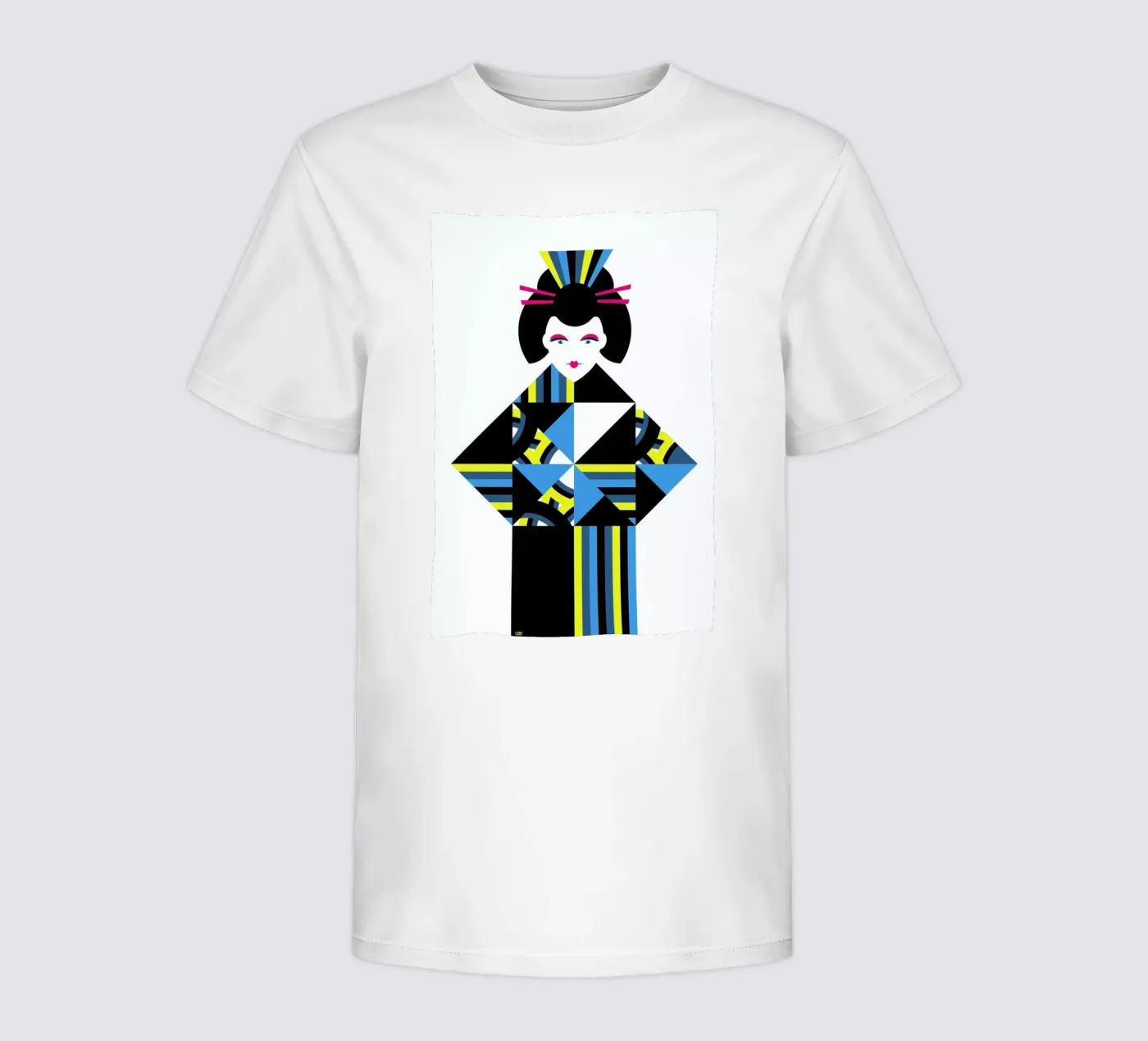 Geisha t-shirt bambini da Oscar Odd Diodoro