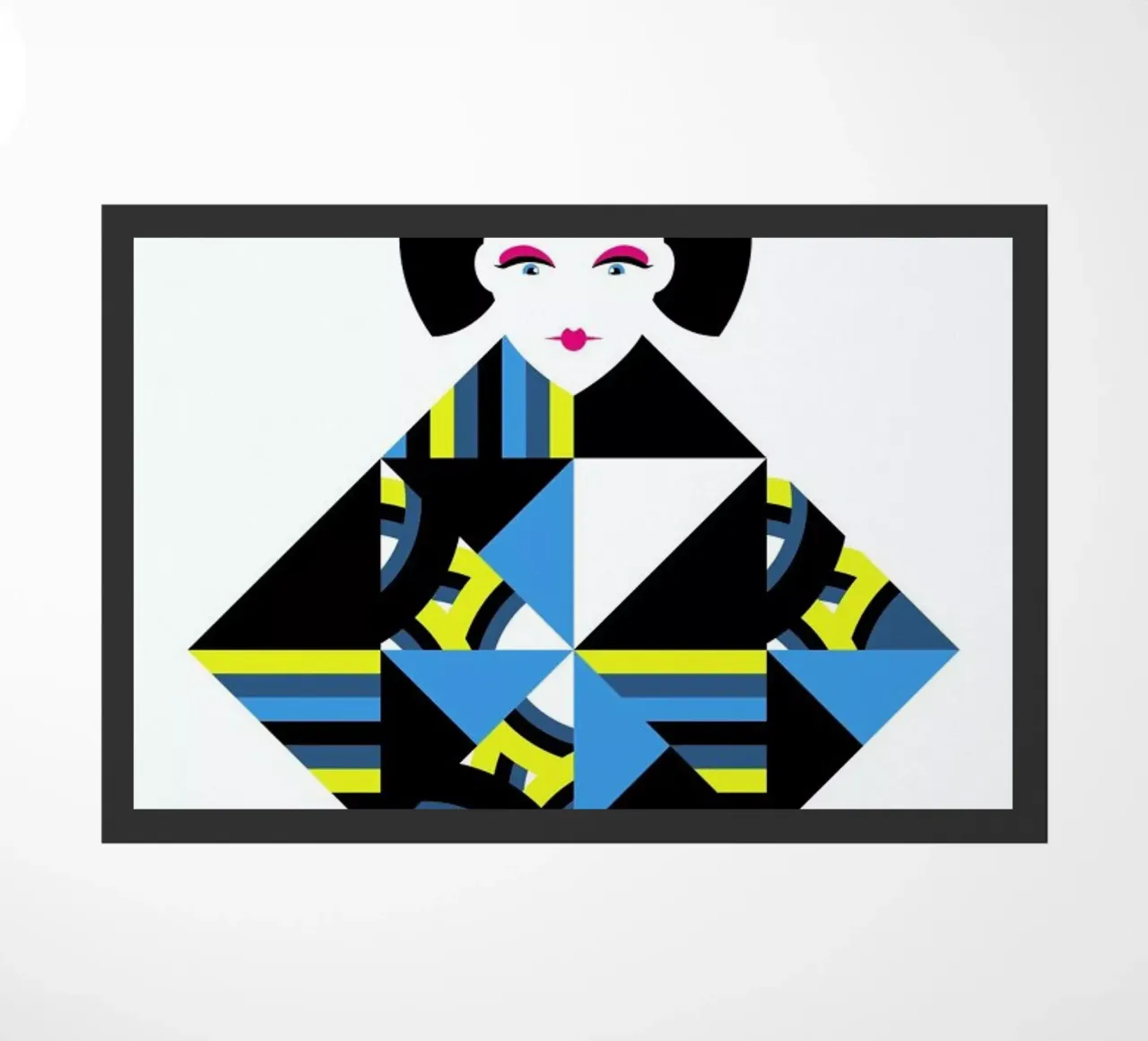 Geisha deurmat van Oscar Odd Diodoro