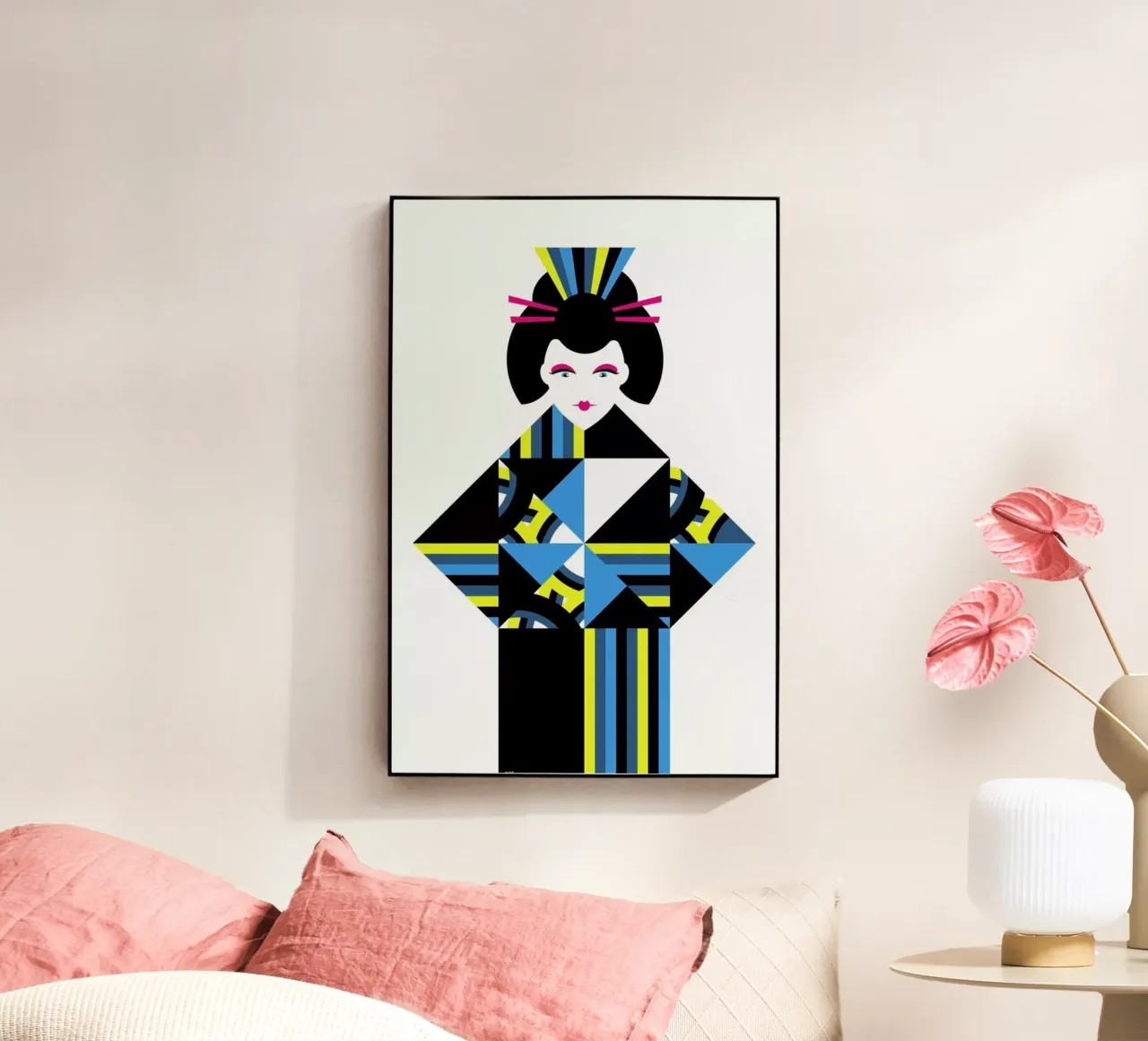 Geisha plexiglass da Oscar Odd Diodoro