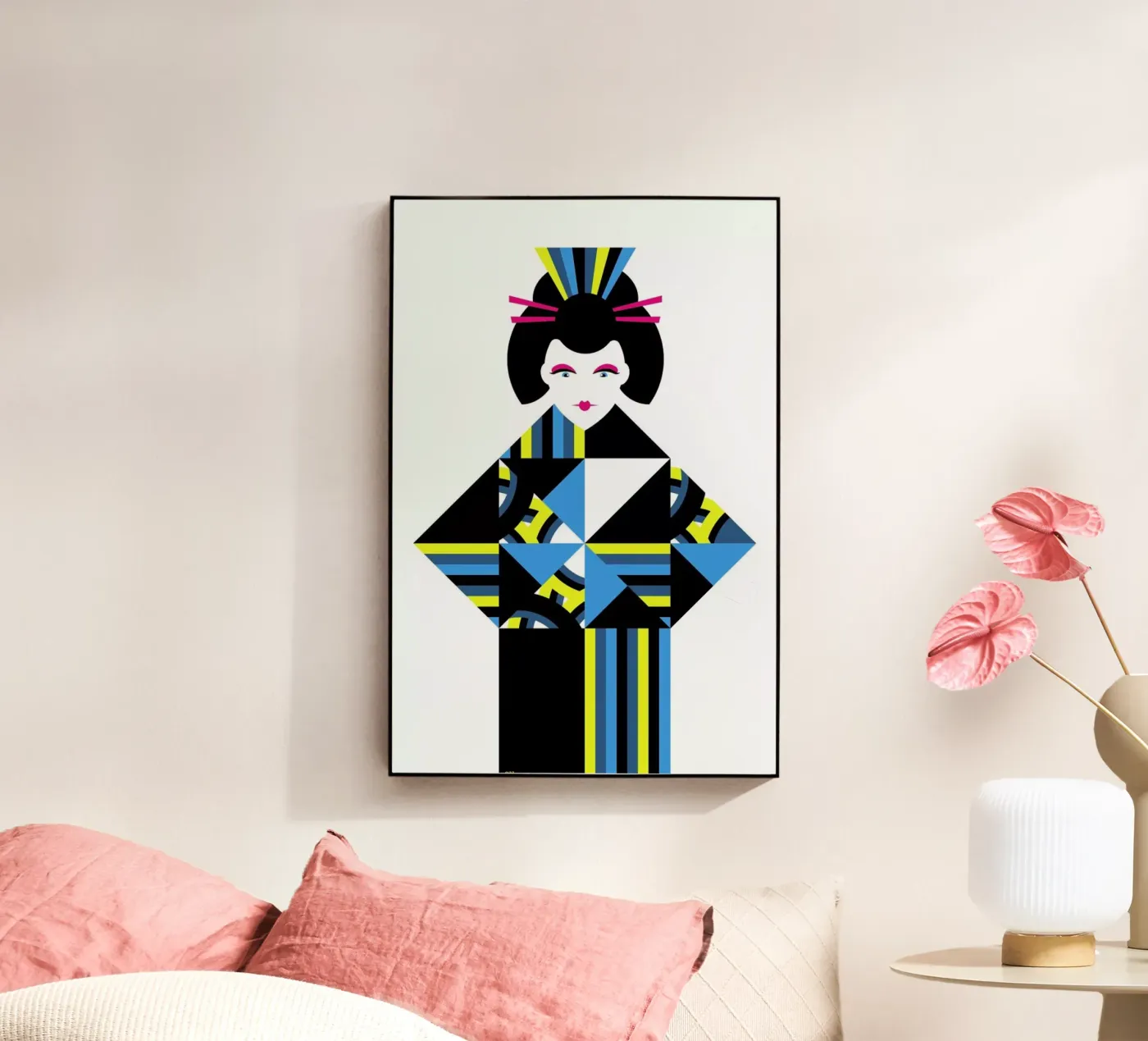 Geisha plexiglass da Oscar Odd Diodoro