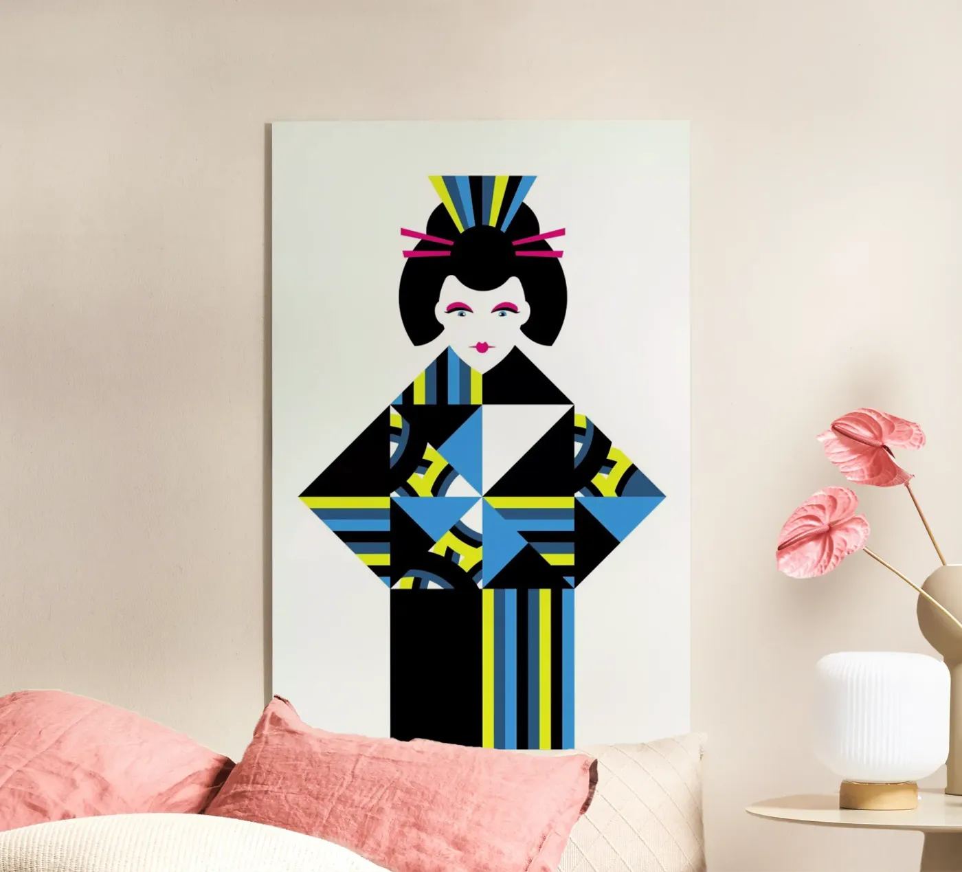 Geisha plexiglass da Oscar Odd Diodoro