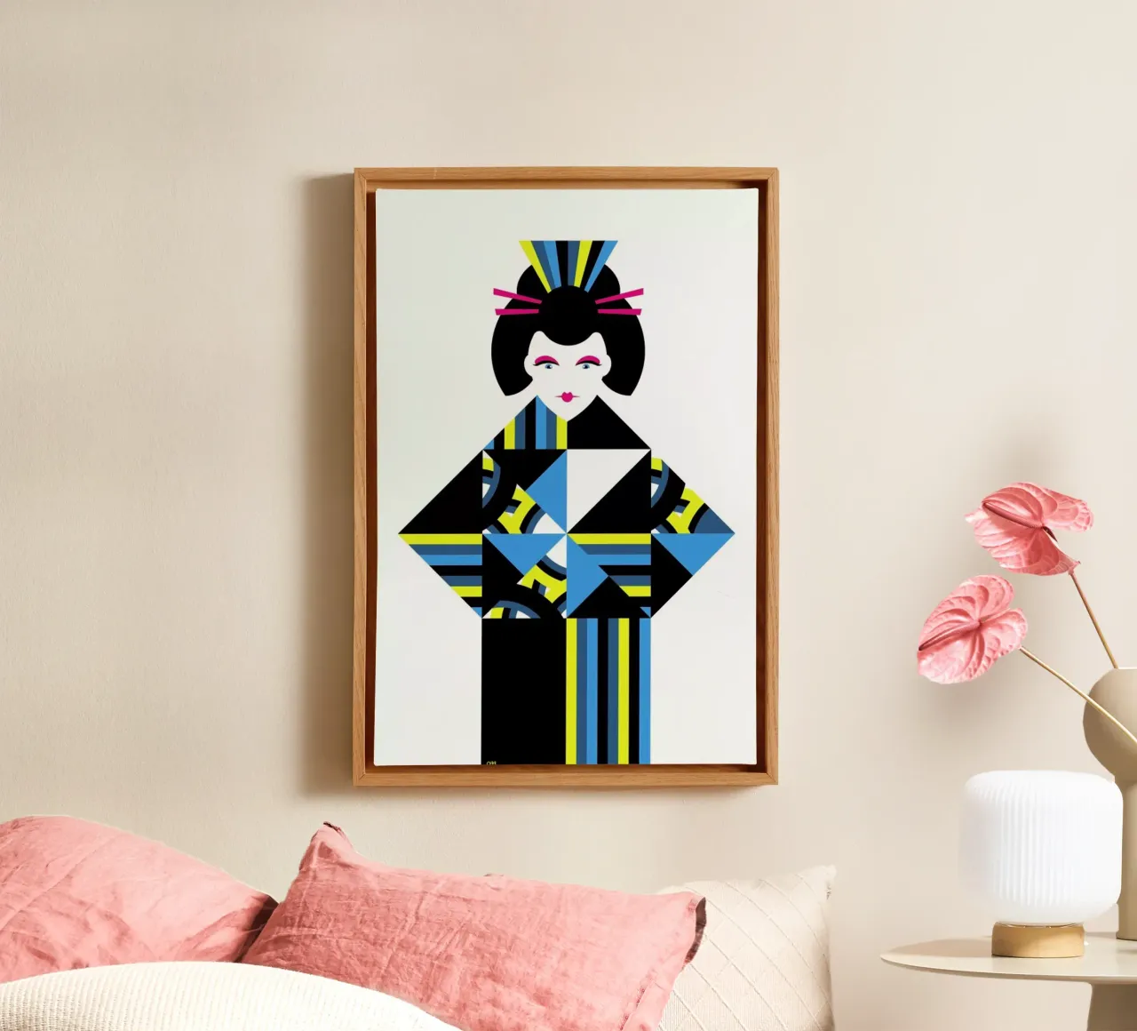 Geisha tela da Oscar Odd Diodoro