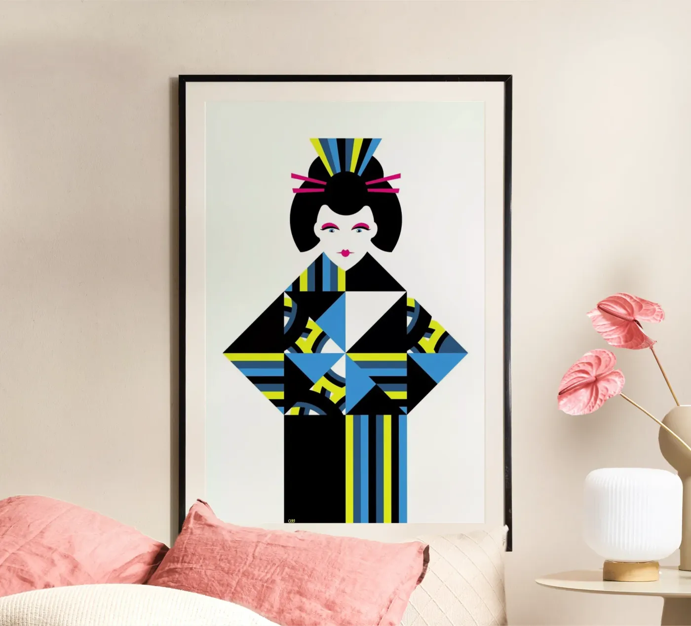 Geisha poster da Oscar Odd Diodoro