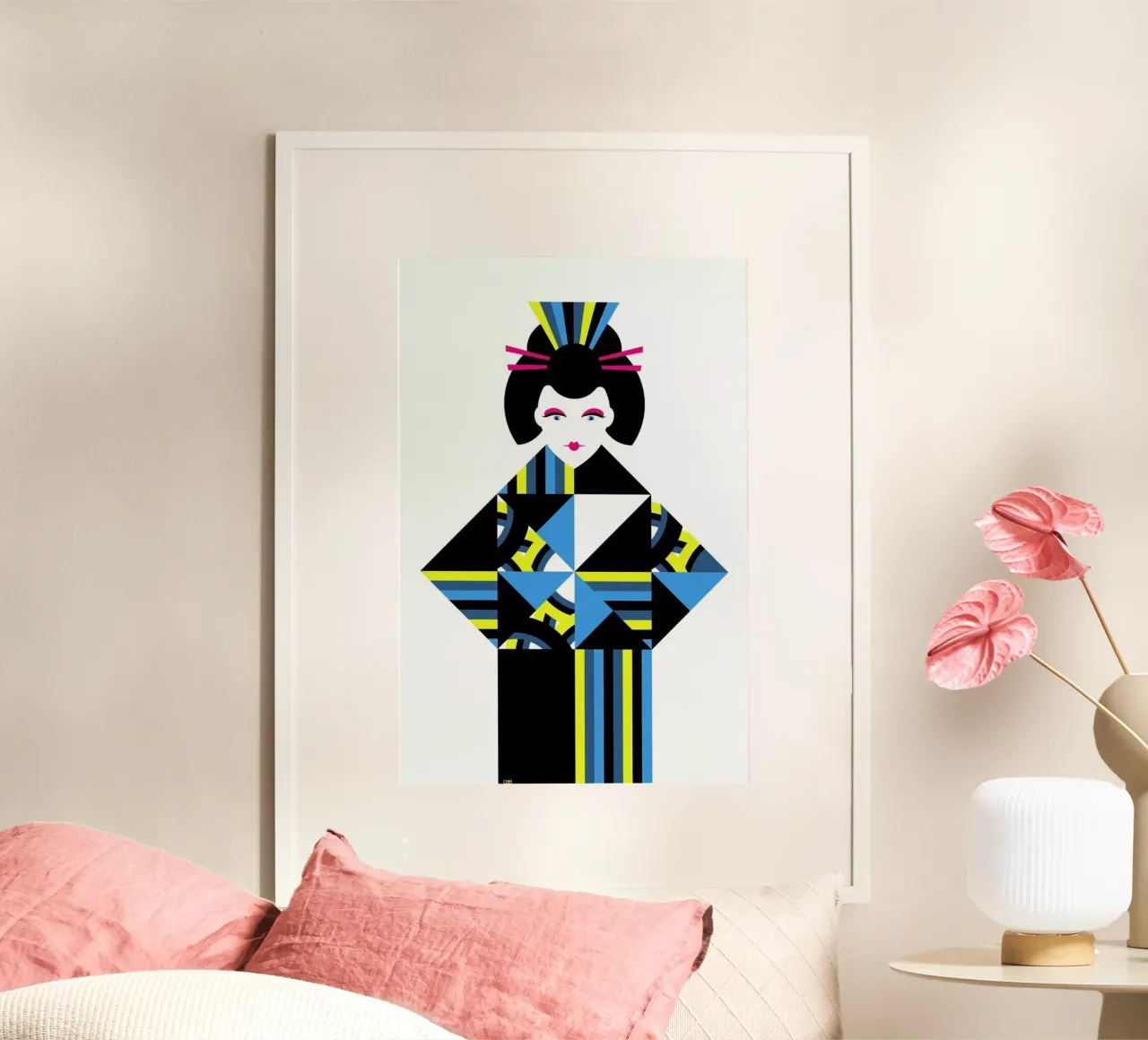 Geisha poster da Oscar Odd Diodoro