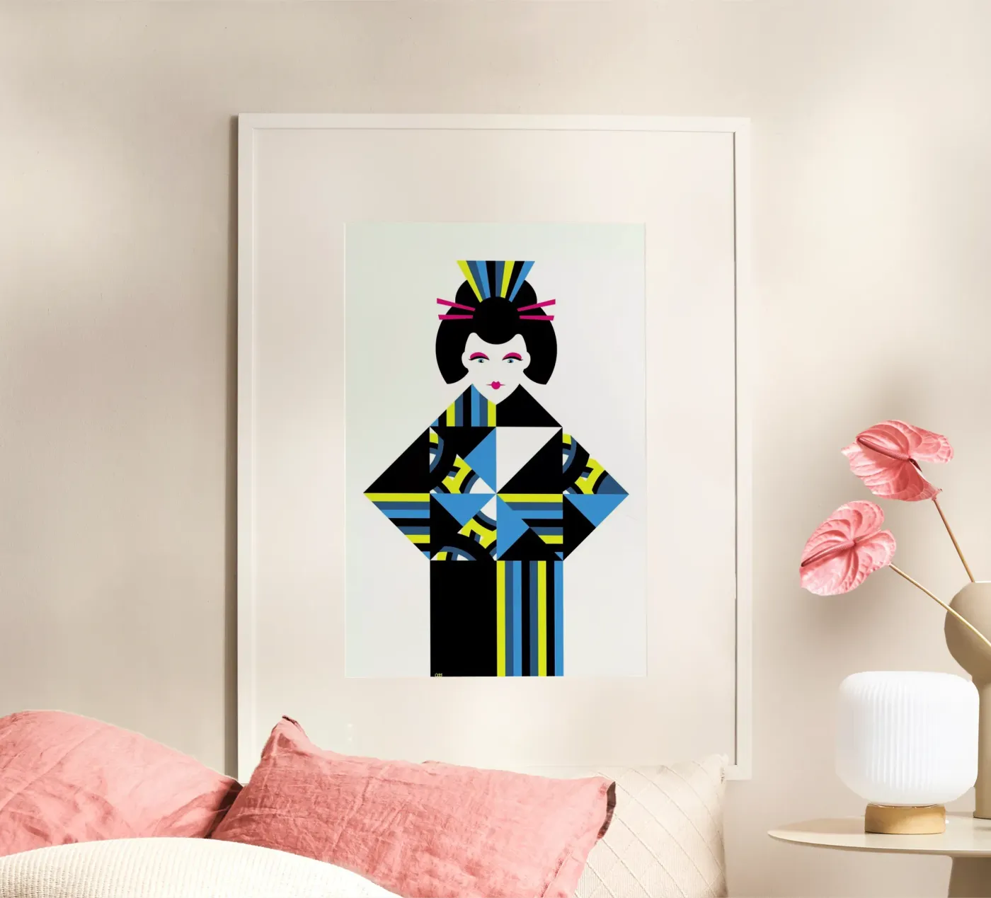 Geisha poster da Oscar Odd Diodoro