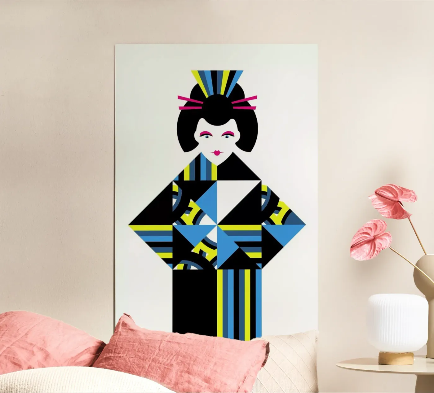 Geisha poster da Oscar Odd Diodoro