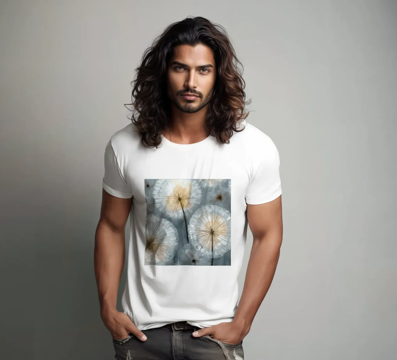 Skyline del dente di leone t-shirt da Modern Muse