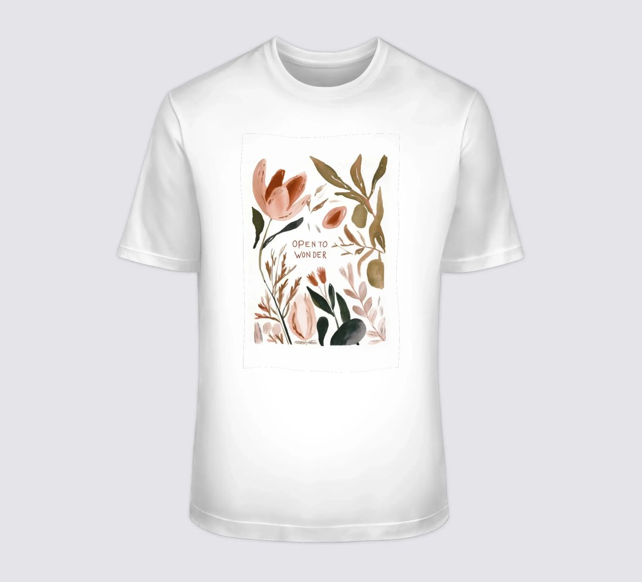 Open To Wonder No 2 t-shirt da treechild