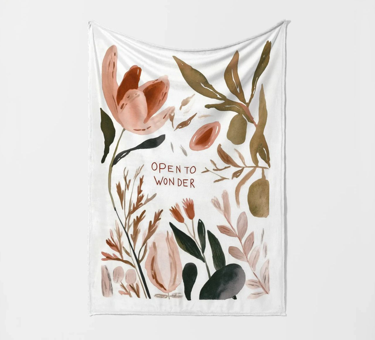 Open To Wonder No 2 coperta in pile da treechild