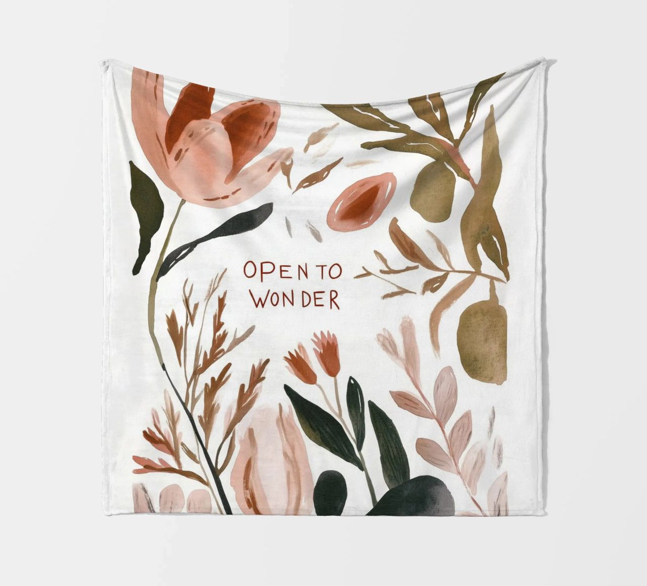 Open To Wonder No 2 coperta in pile da treechild