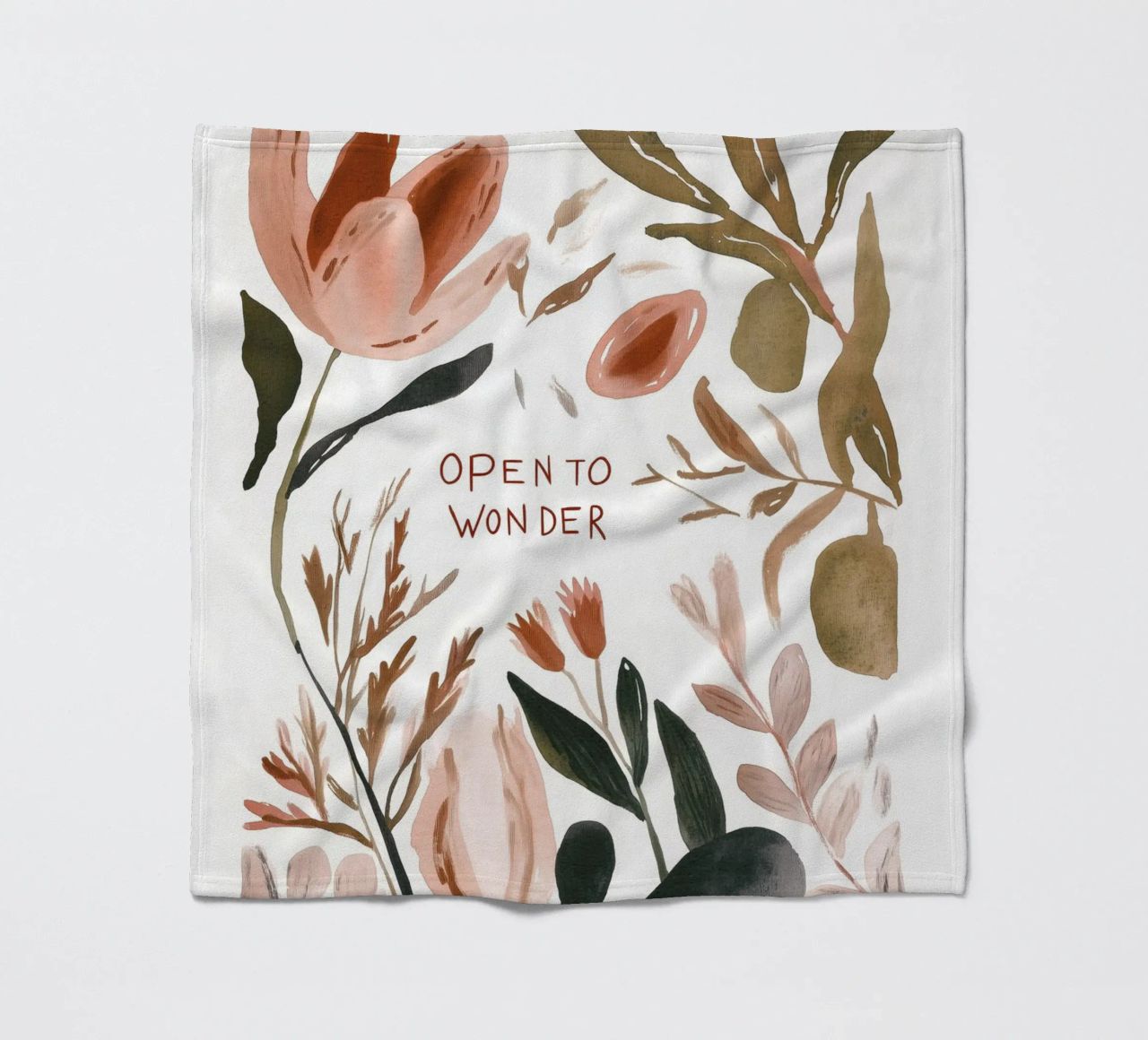 Open To Wonder No 2 coperta in pile da treechild