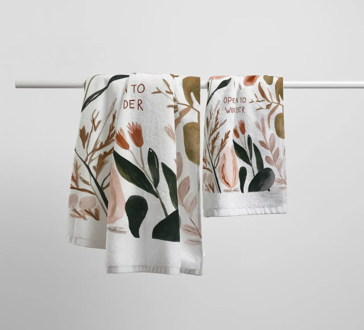 Open To Wonder No 2 asciugamano da bagno da treechild