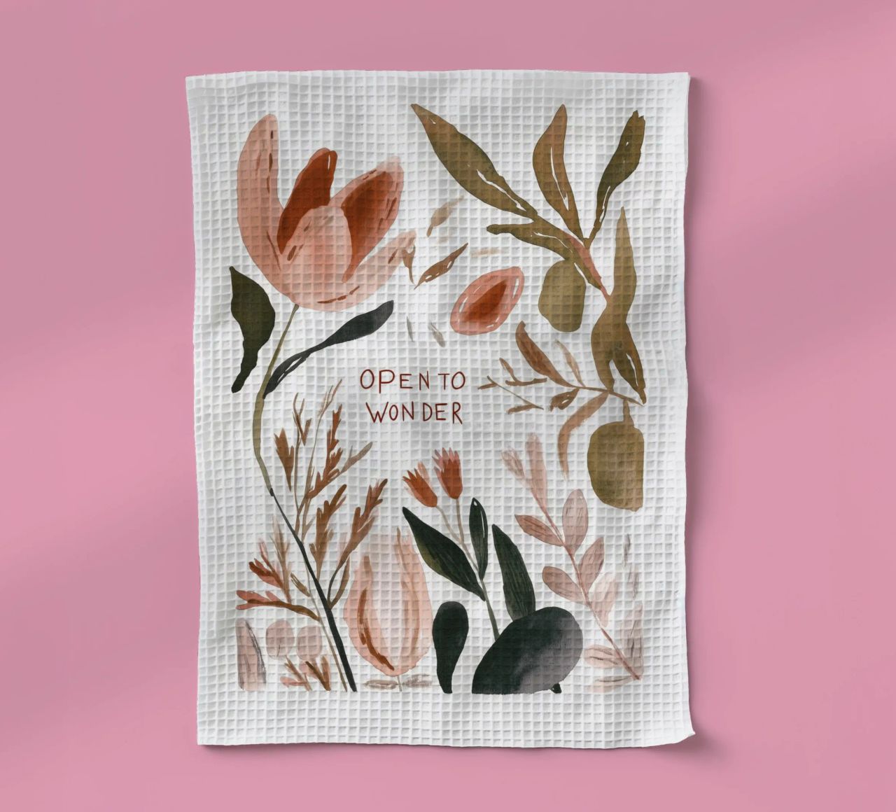 Open To Wonder No 2 canovaccio da cucina da treechild