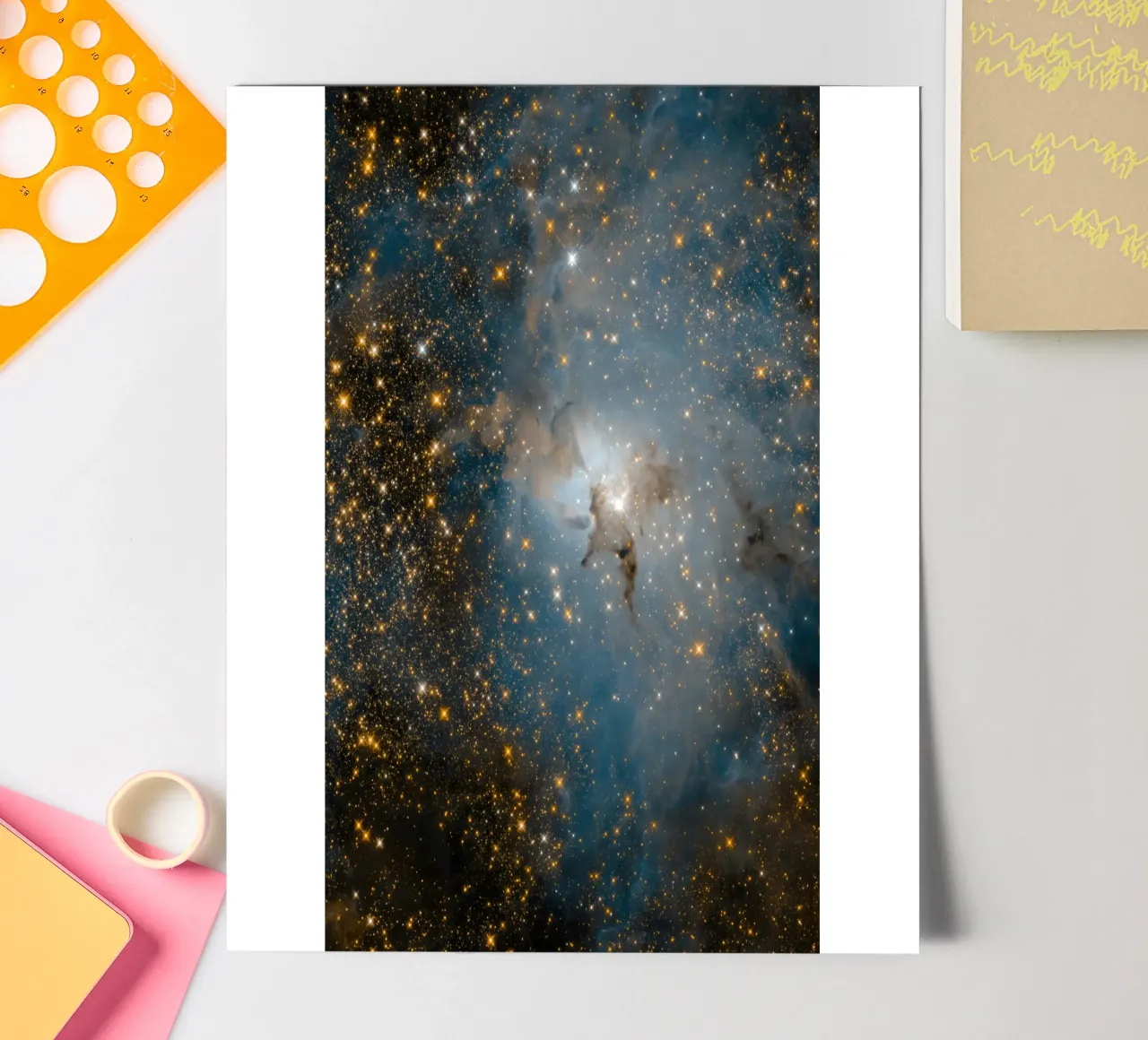 hubble telescope high definition image sticker sheet by 🎁 ARTVI-SHOP