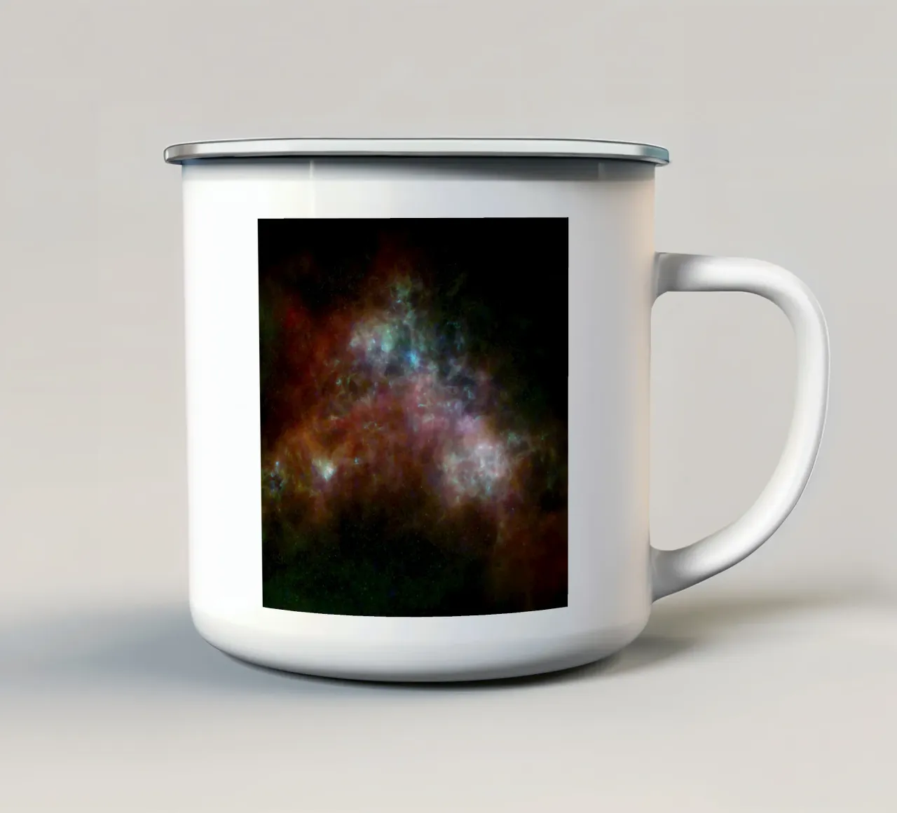 Immagine ad alta definizione del telescopio Hubble tazza in smalto da ARTVI-SHOP