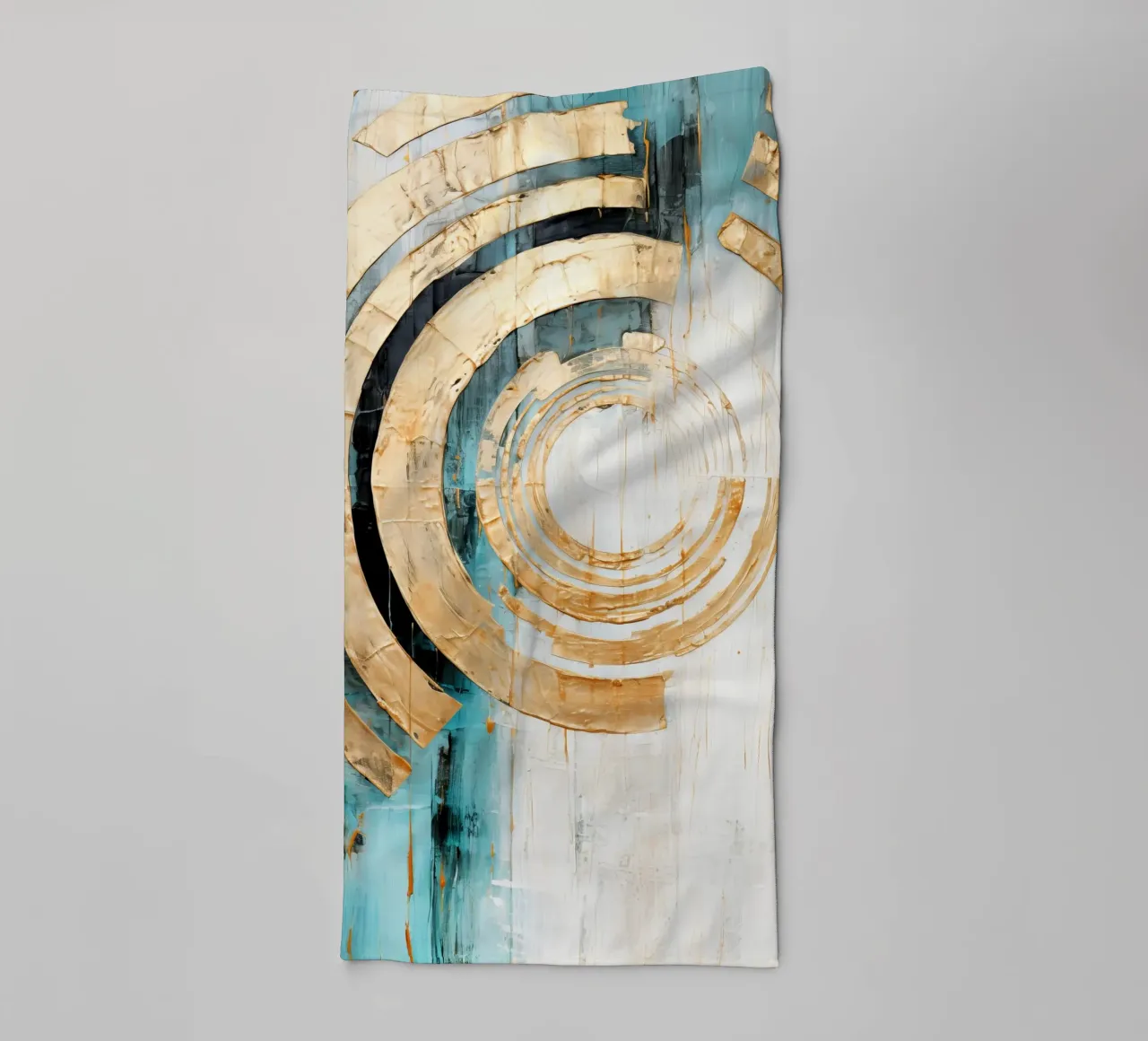 ABSTRACT ART Sole radioso asciugamano da bagno da Melanie Viola