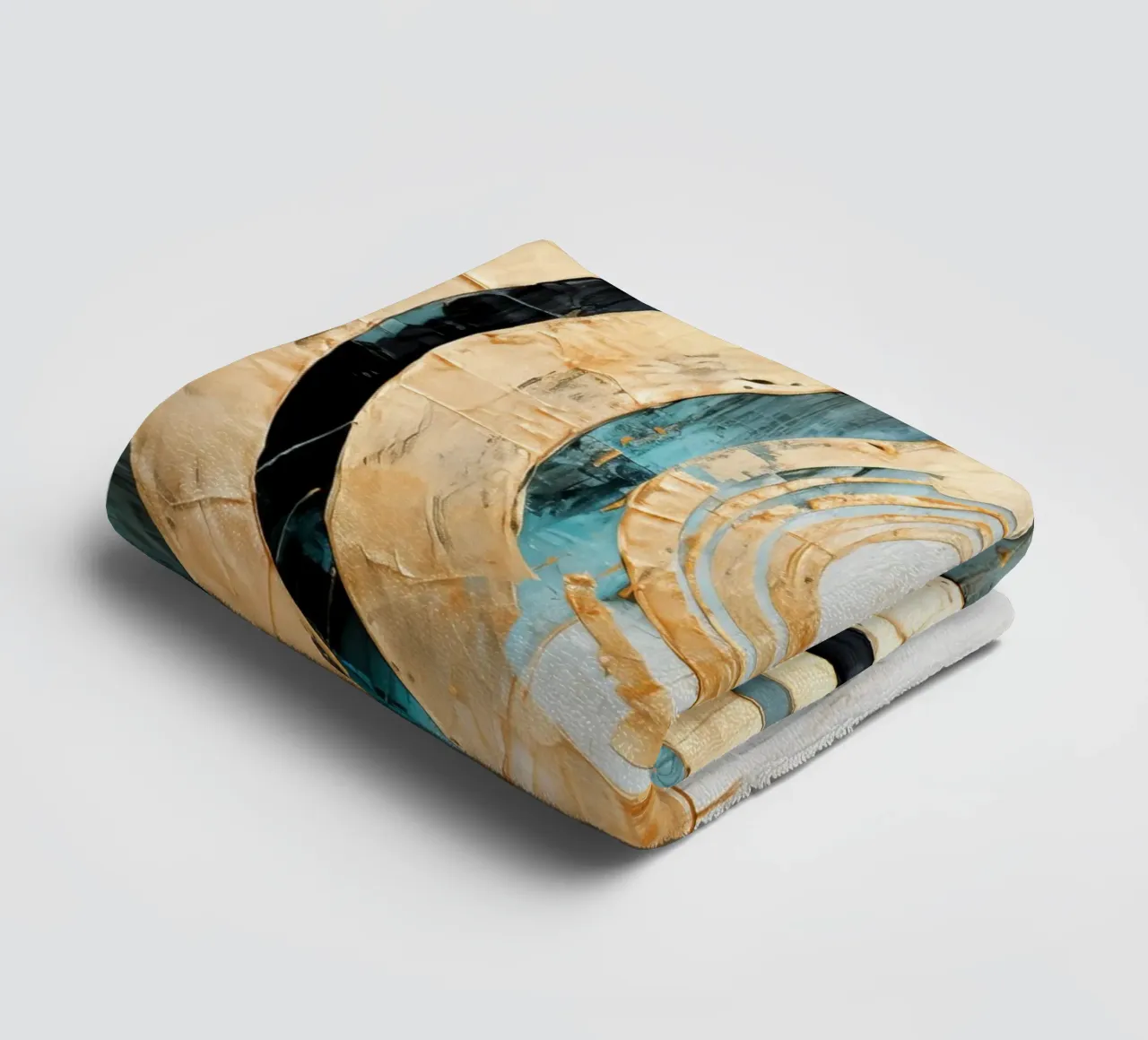 ABSTRACT ART Sole radioso asciugamano da bagno da Melanie Viola