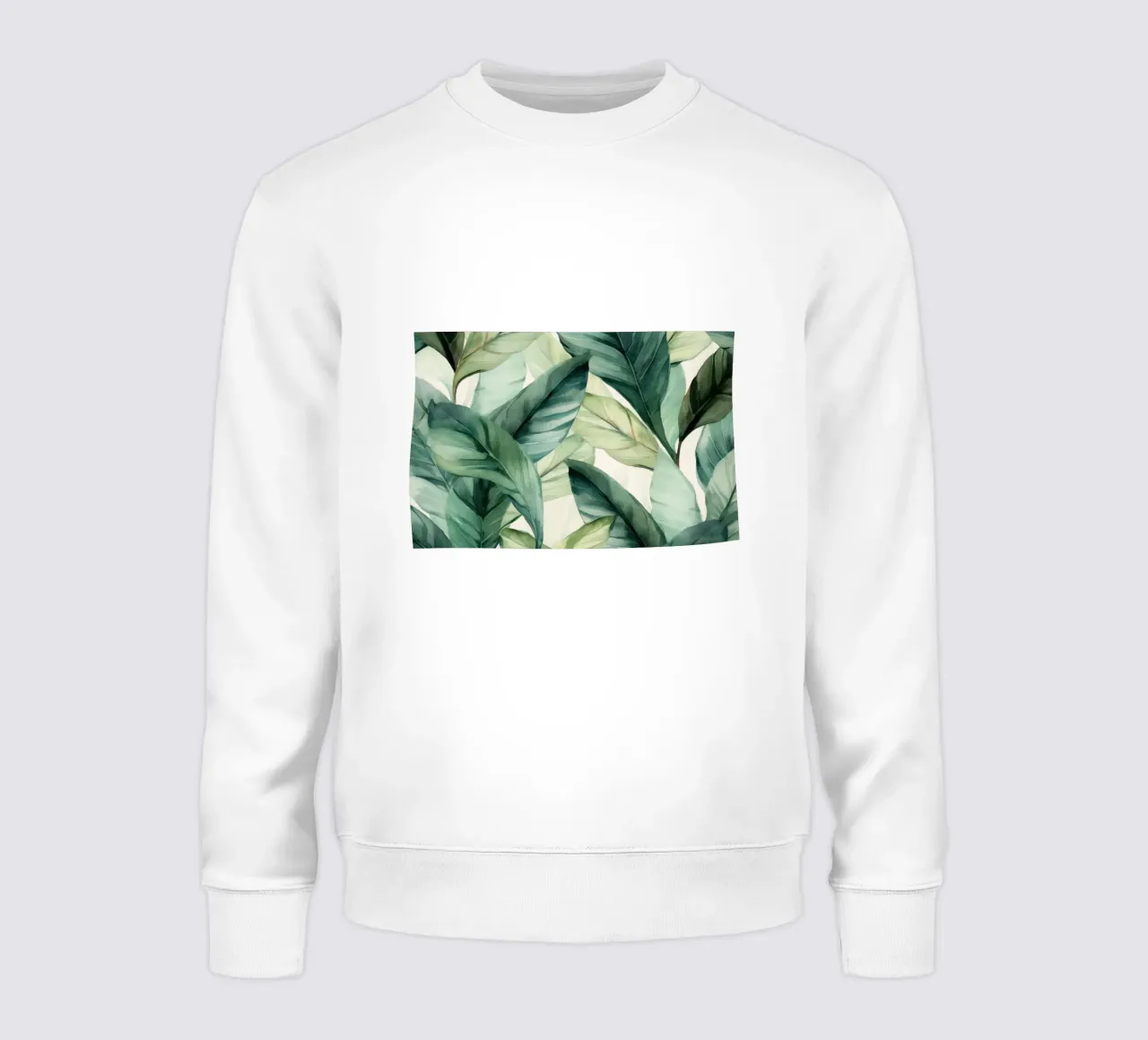 Incantevoli foglie tropicali felpa da Modern Muse