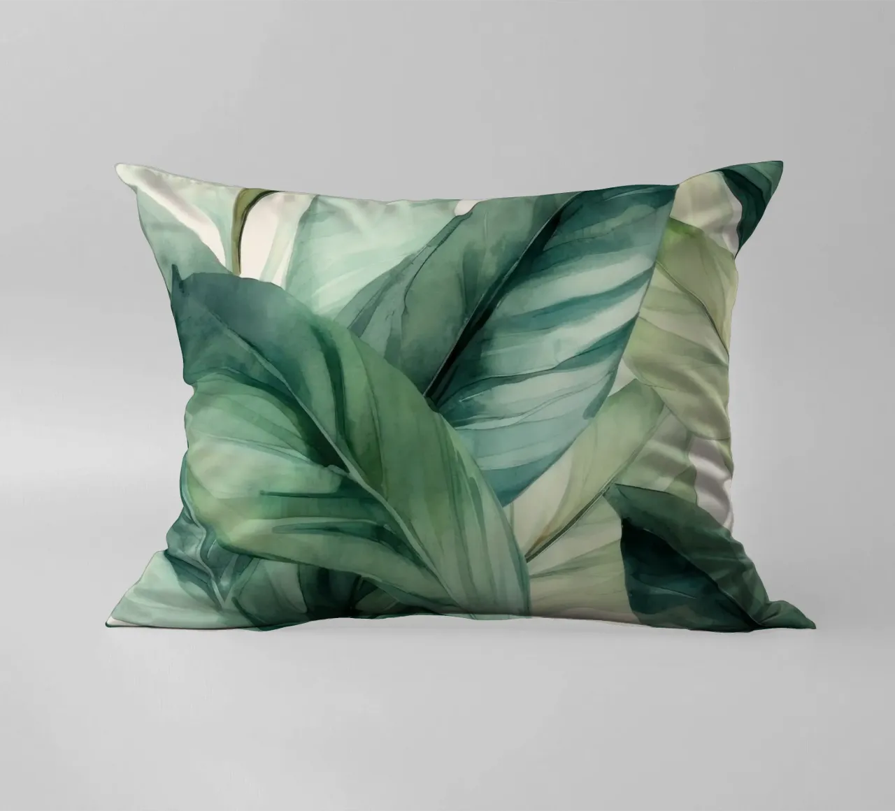 Incantevoli foglie tropicali 1 cuscino da Modern Muse