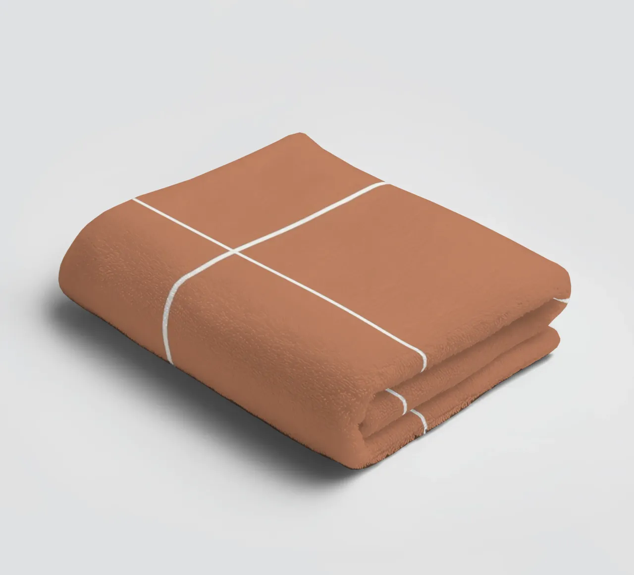 Check rust asciugamano da bagno da AleksandraAnna