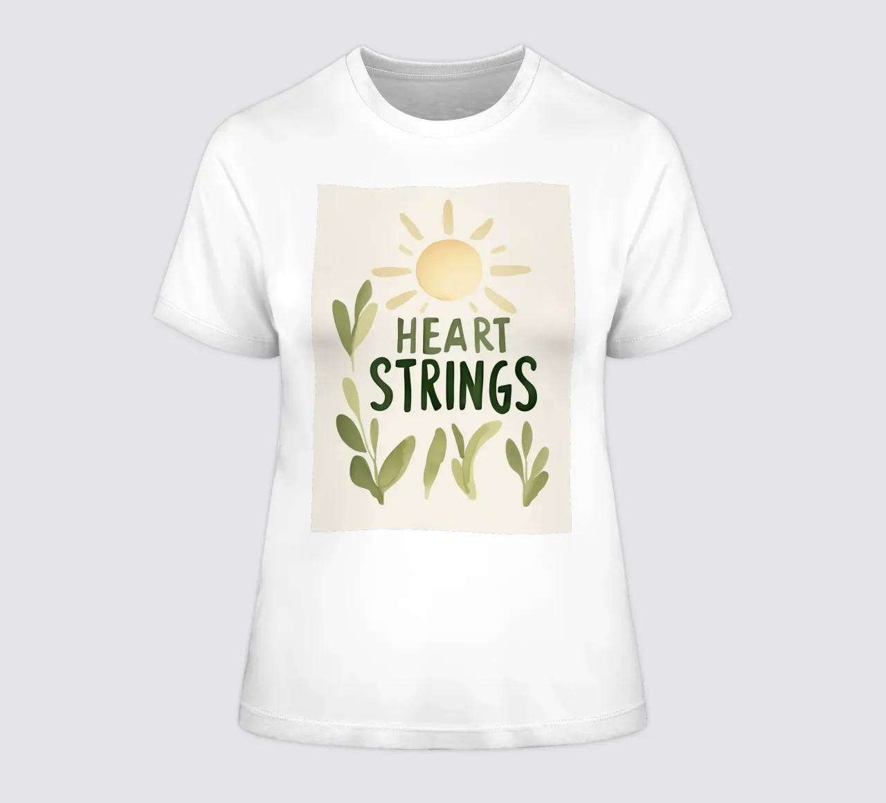 Heart Strings t-shirt da donna da treechild