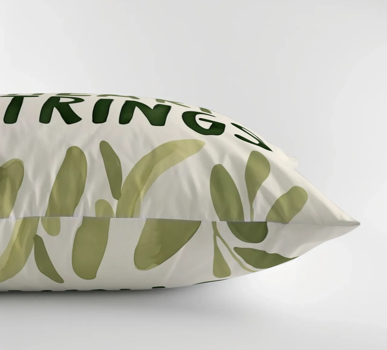 Heart Strings decorative cushion by treechild