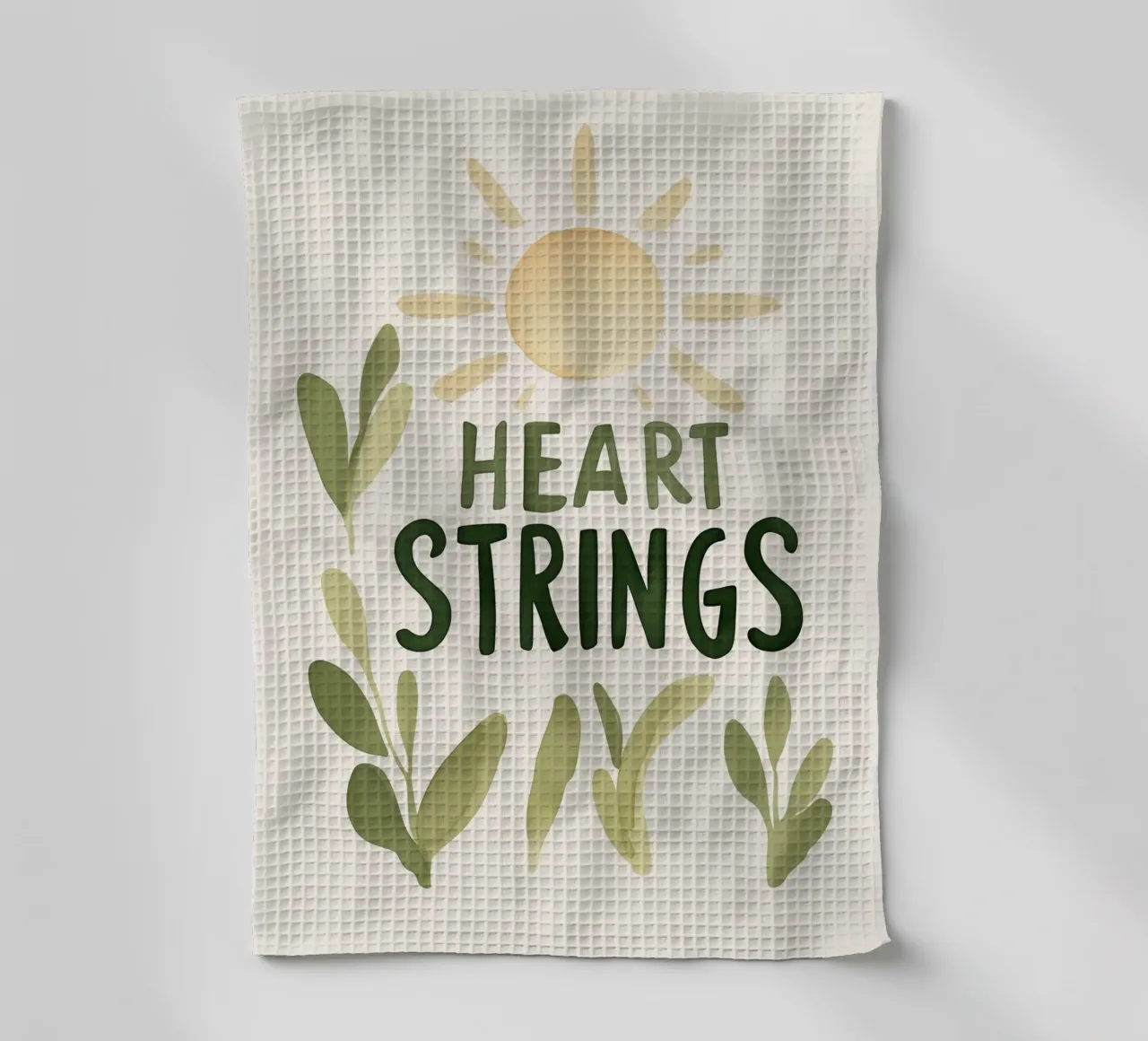 Heart Strings canovaccio da cucina da treechild
