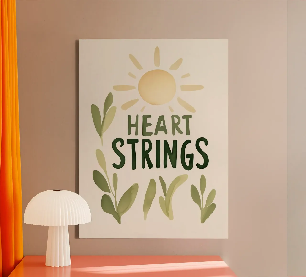 Heart Strings canvas van treechild