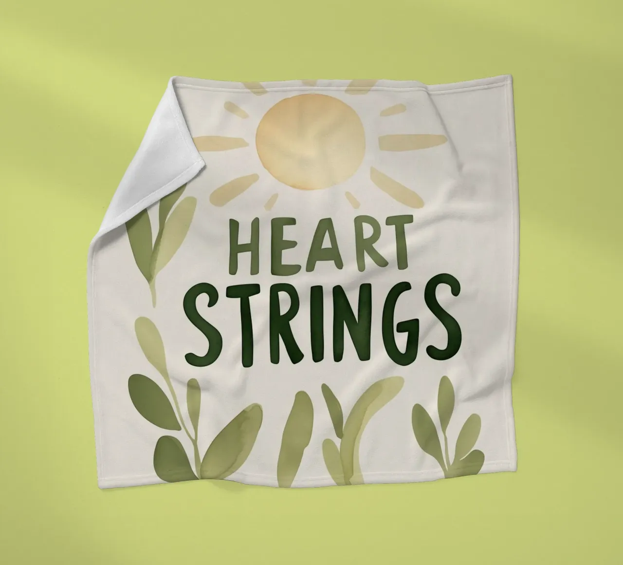 Heart Strings coperta in pile da treechild