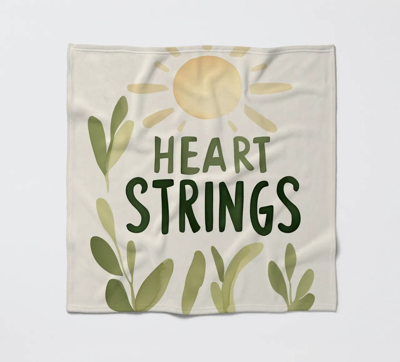 Heart Strings coperta in pile da treechild