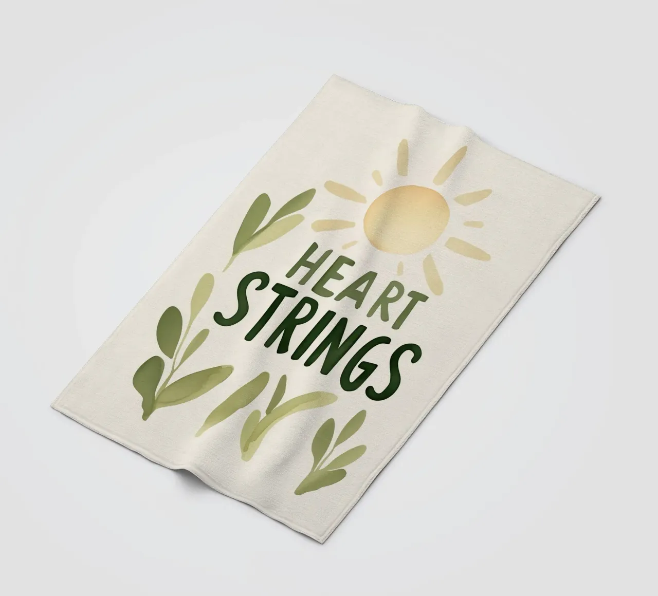 Heart Strings coperta in pile da treechild