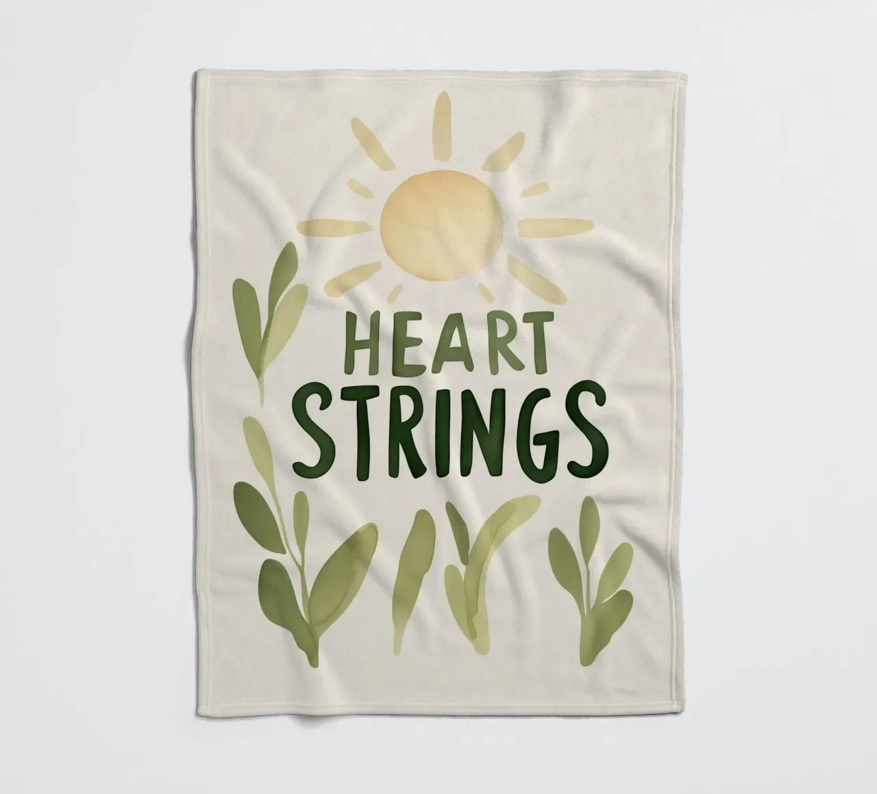 Heart Strings coperta in pile da treechild