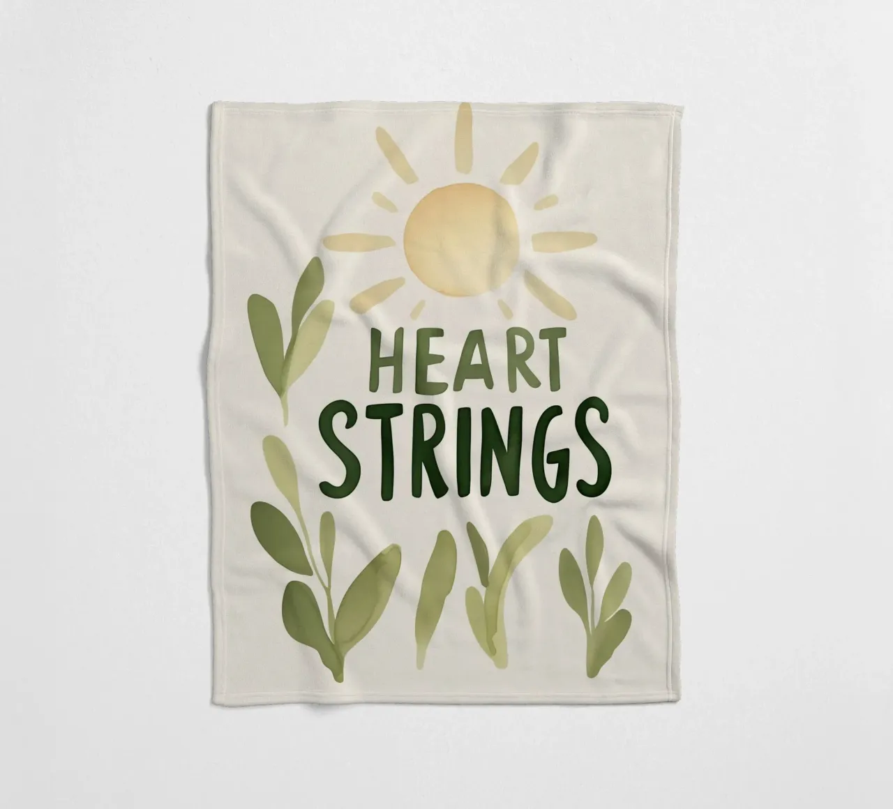 Heart Strings coperta in pile da treechild