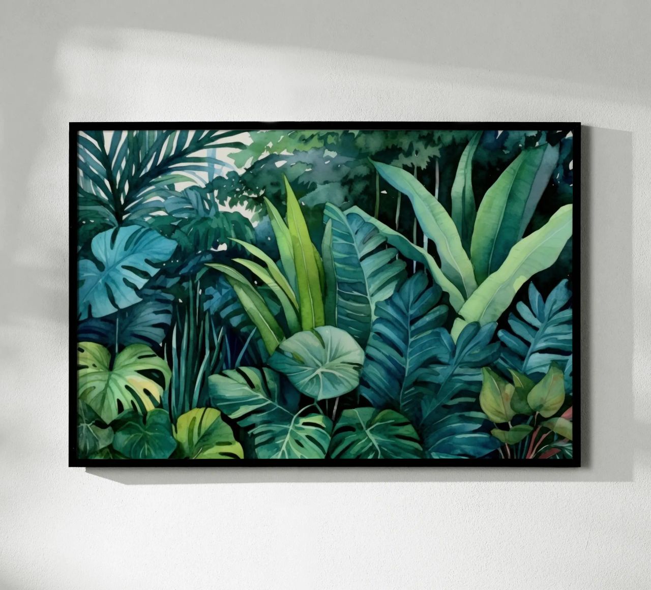 Paysage de jungle tropicale poster de Modern Muse