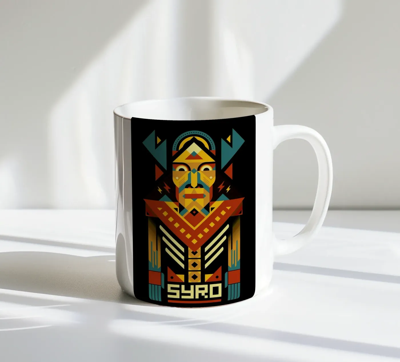 Syro ceramic mug by Oscar Odd Diodoro
