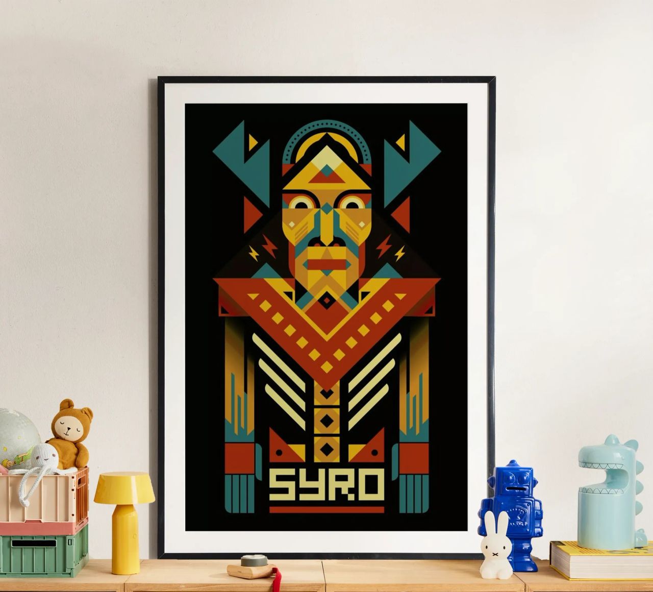 Syro poster con marco de aluminio de Oscar Odd Diodoro