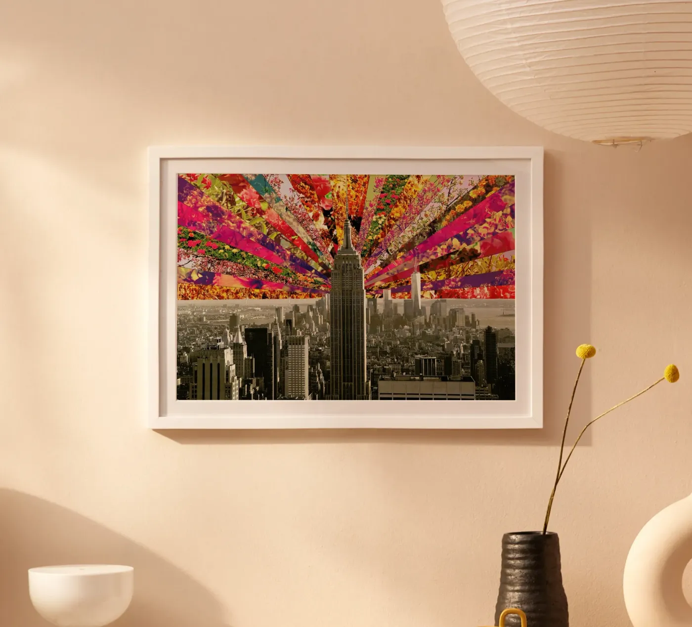 Blooming NY poster van Bianca Green