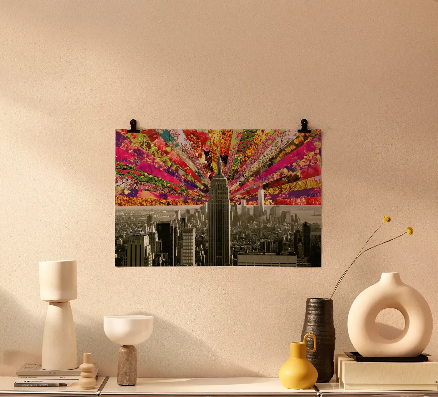 Blooming NY poster van Bianca Green