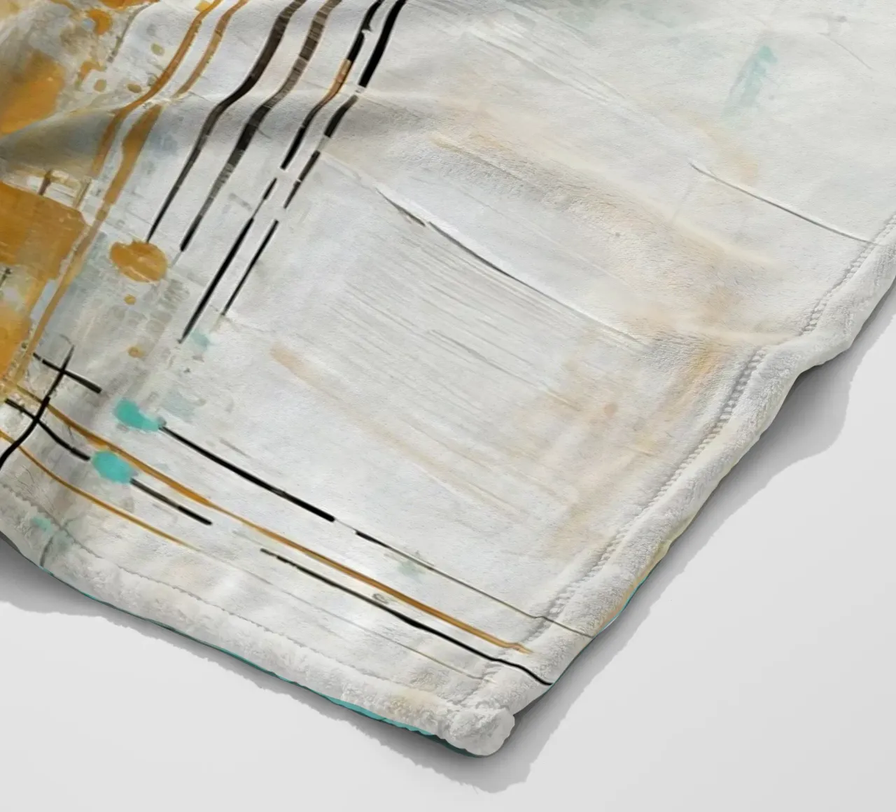 ABSTRACT ART Decisioni di vita coperta in pile da Melanie Viola