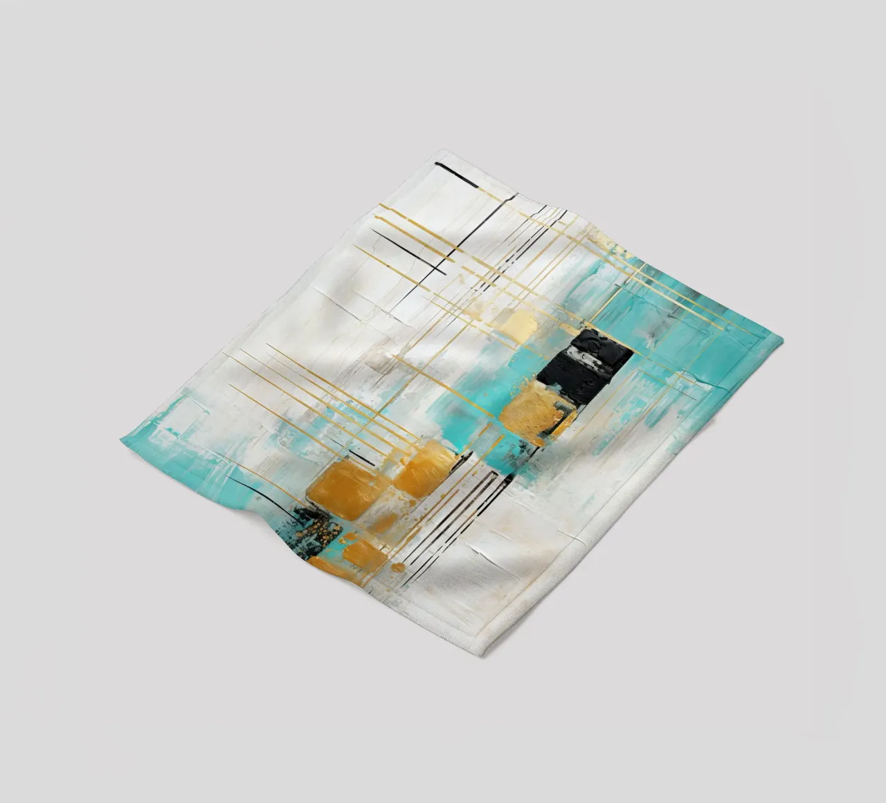 ABSTRACT ART Decisioni di vita coperta in pile da Melanie Viola