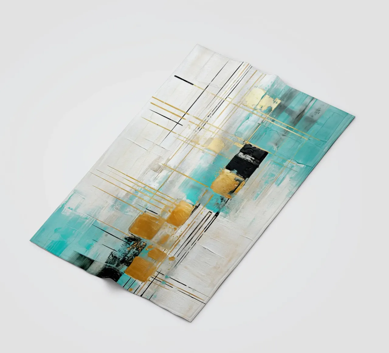 ABSTRACT ART Decisioni di vita coperta in pile da Melanie Viola