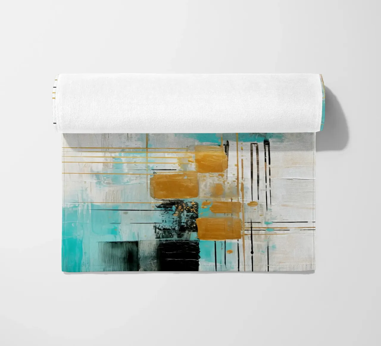 ABSTRACT ART Decisioni di vita telo mare da Melanie Viola