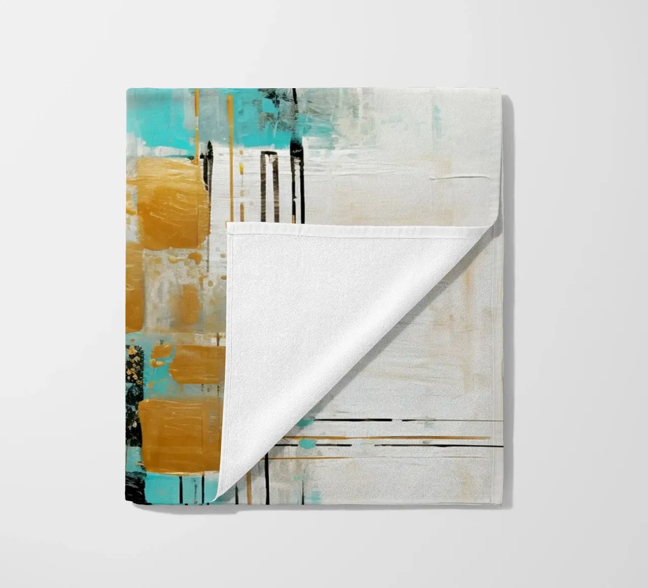 ABSTRACT ART Decisioni di vita telo mare da Melanie Viola