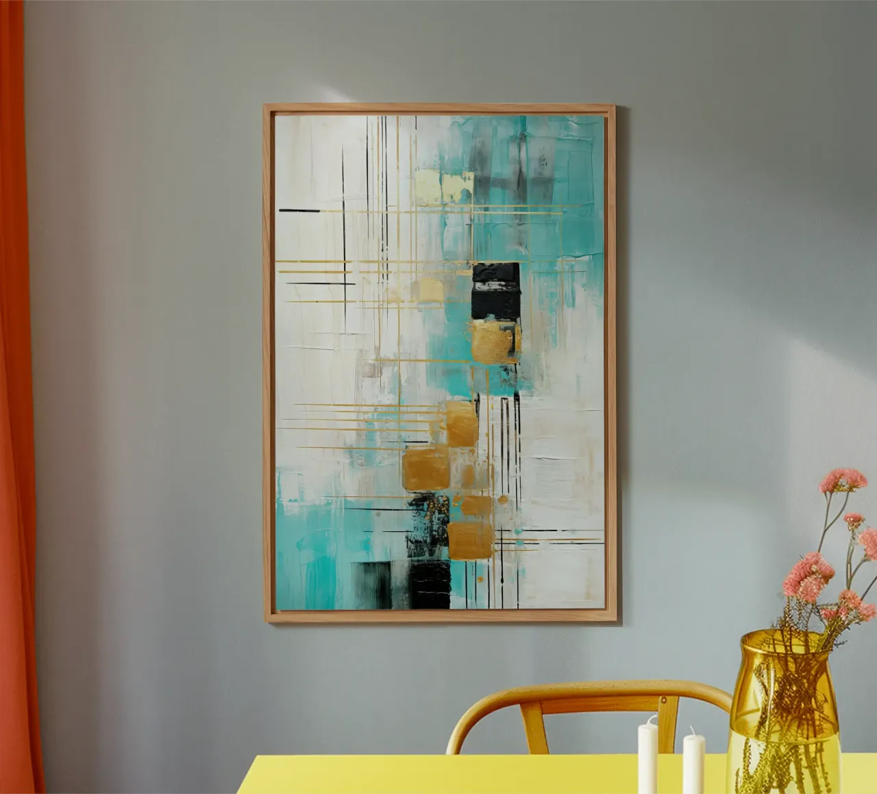 ABSTRACT ART Decisioni di vita alluminio dibond da Melanie Viola