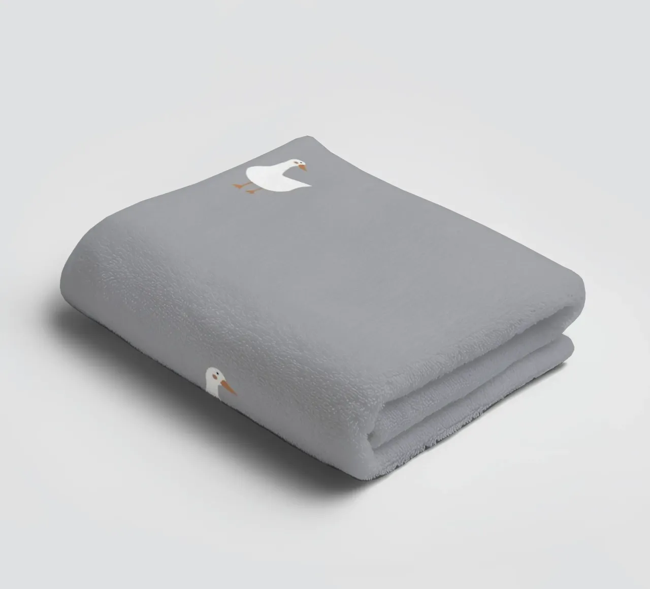 Geese light blue asciugamano da bagno da AleksandraAnna
