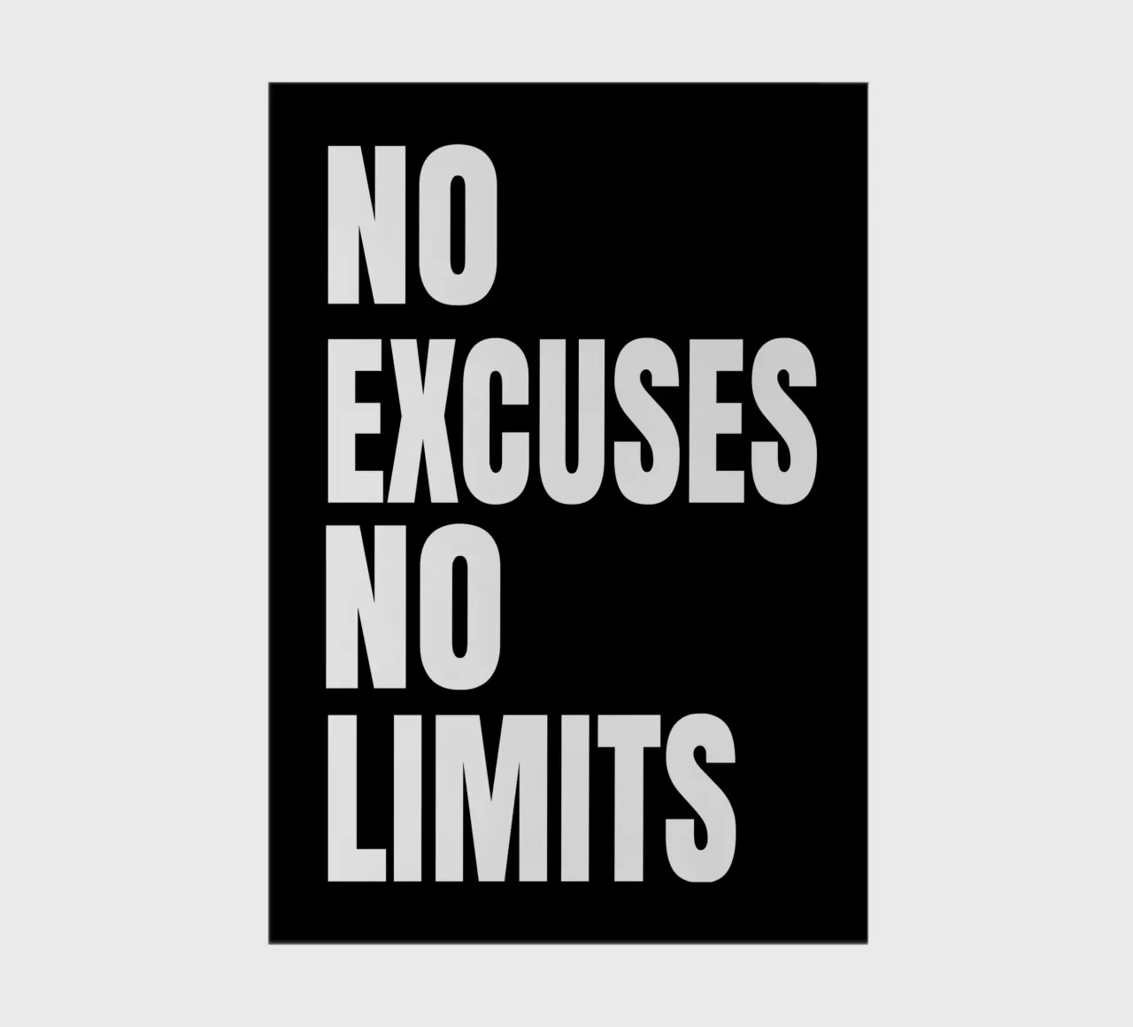 No excuses no limits diario da happieeagle