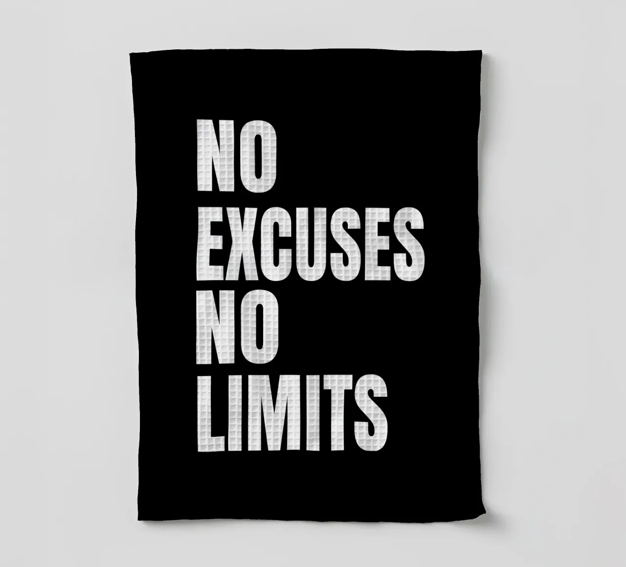 No excuses no limits canovaccio da cucina da happieeagle